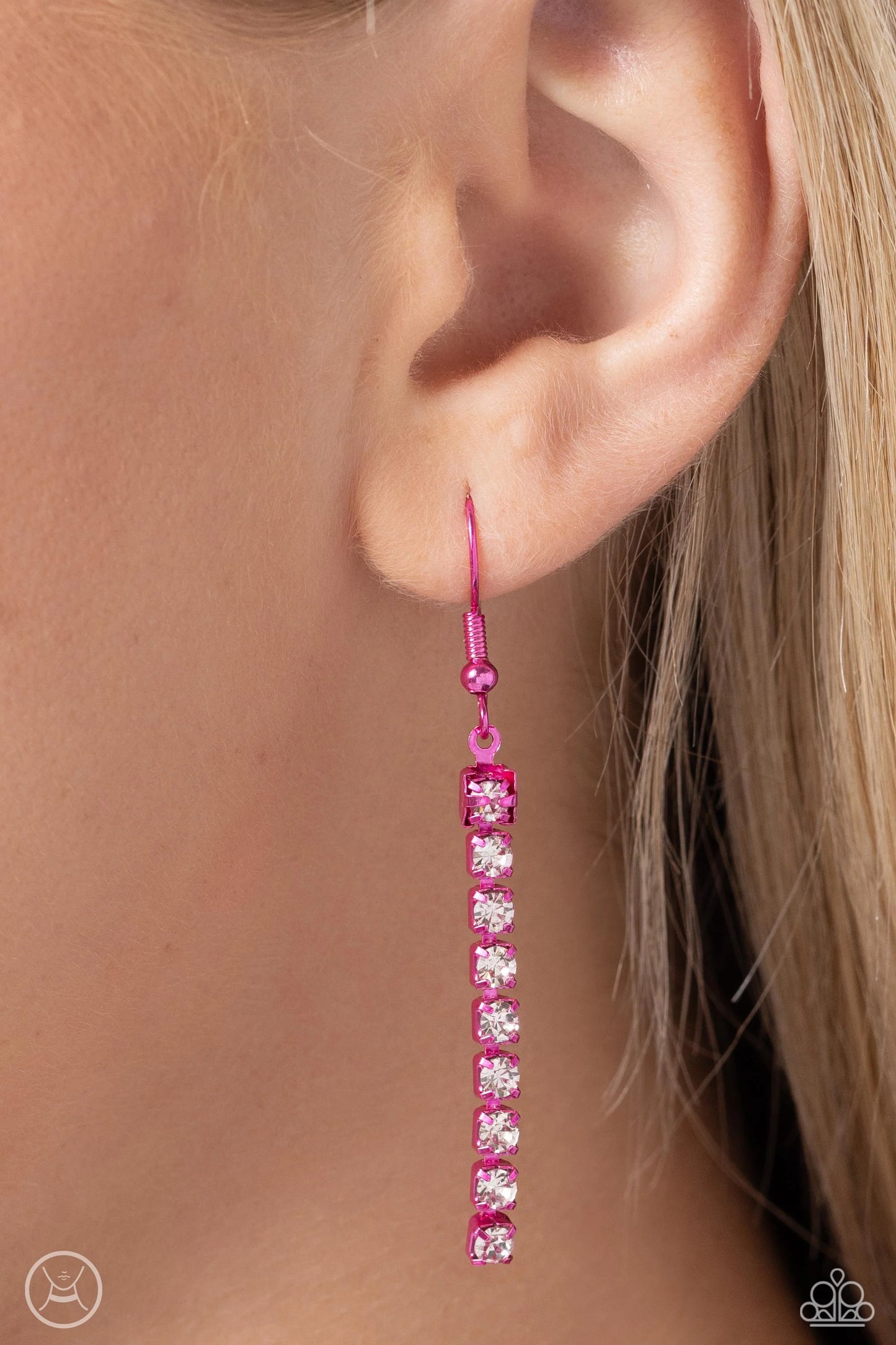Paparazzi ♥ Champagne Night - Pink ♥ Necklace