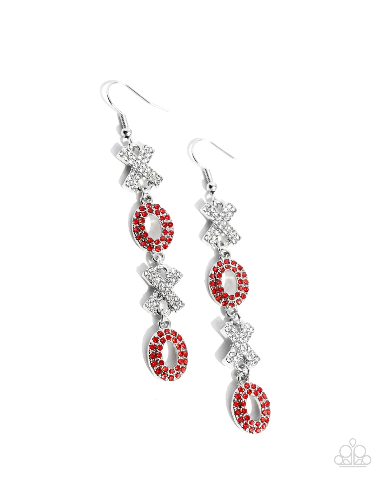 Bracelet: "Courting Change - Red
Earring: "XOXO Stream - Red