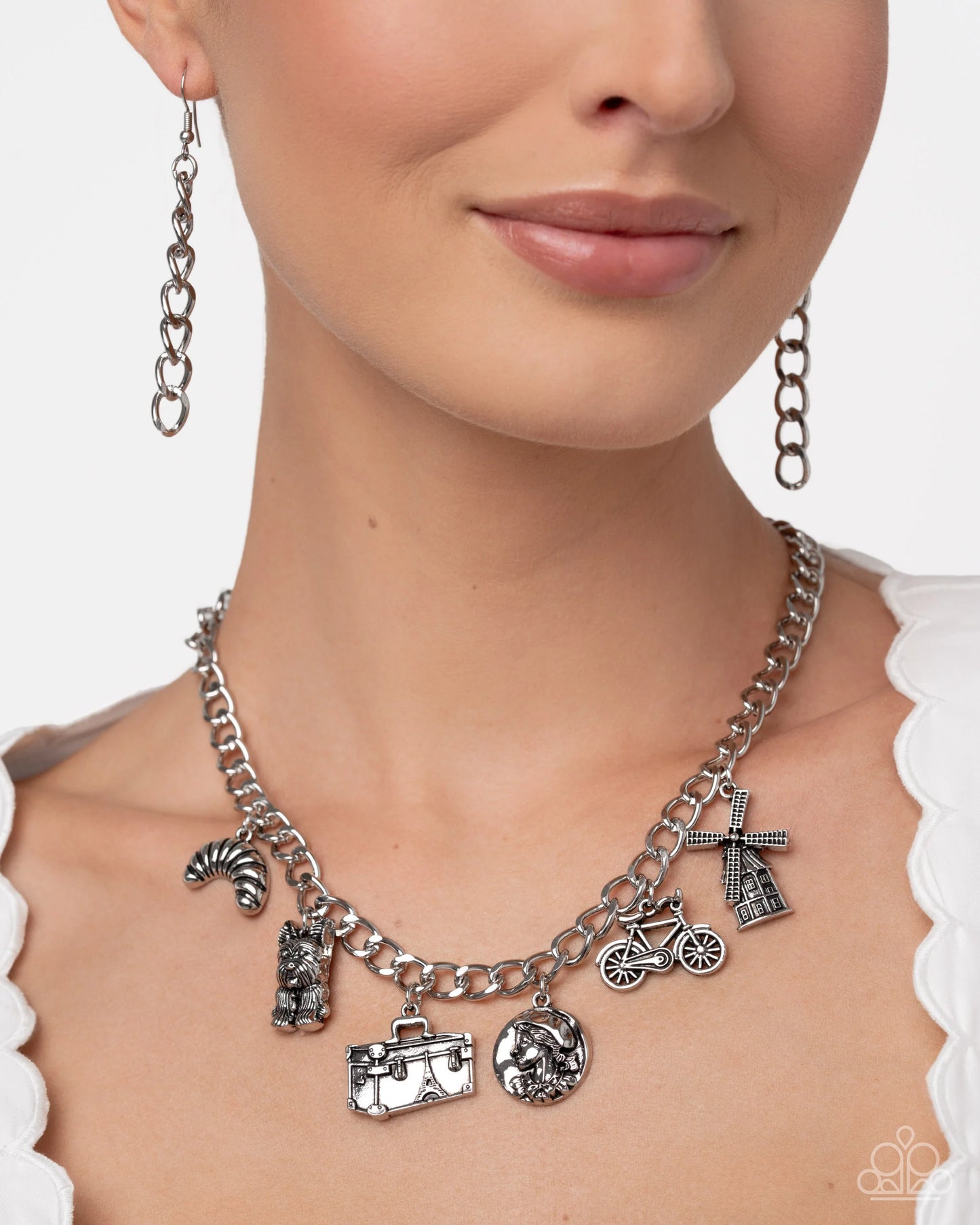 French Fashion - silver - Paparazzi complete set
