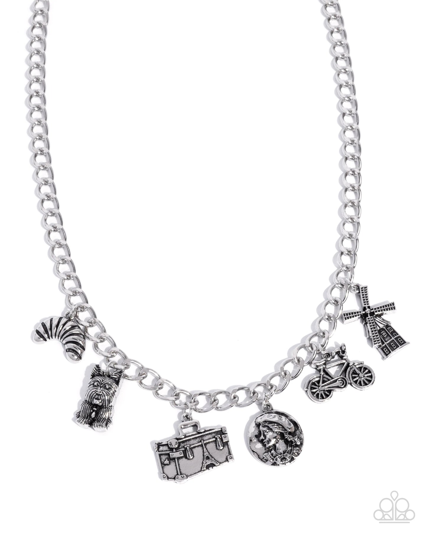 French Fashion - silver - Paparazzi complete set