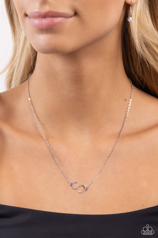 INITIALLY Yours - S - multi - Paparazzi necklace
