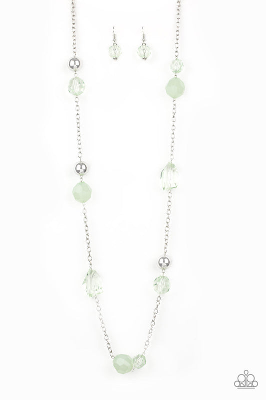 Royal Roller - Green Necklace - Paparazzi Accessories