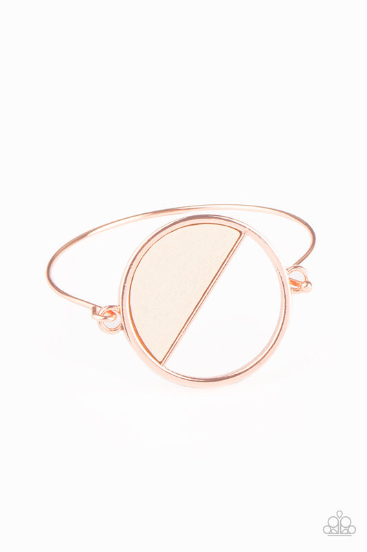 PAPARAZZI "TIMBER TRADE" COPPER BRACELET