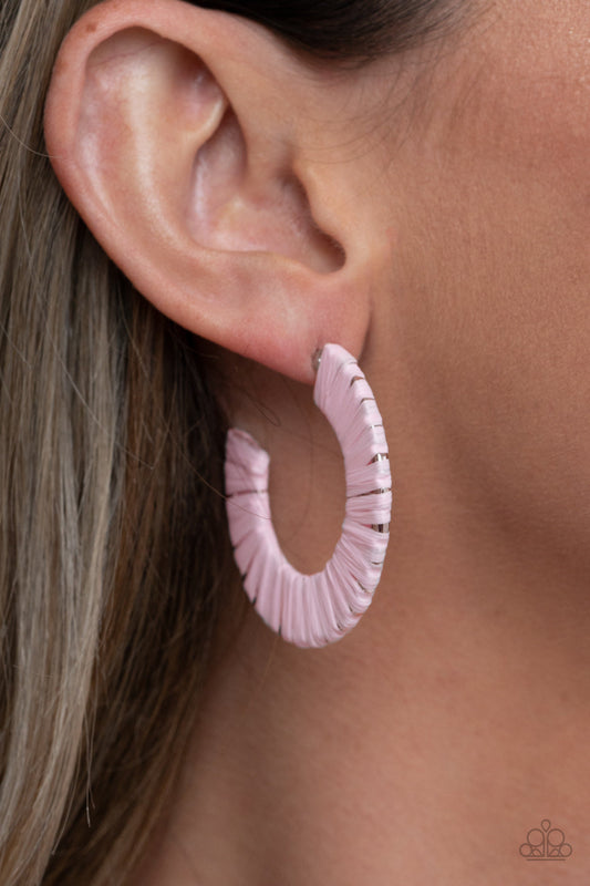 PAPARAZZI - A CHANCE OF RAINBOWS - PINK EARRINGS