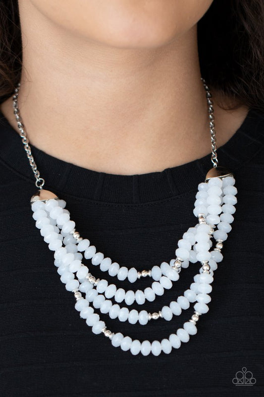 Paparazzi Necklace ~ Best POSH-ible Taste - White