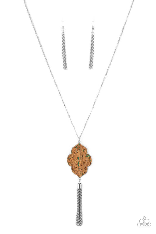 One Night In Casablanca - Green Necklace - Paparazzi Accessories