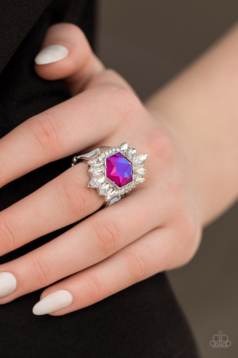 Paparazzi Ring ~ Divine Intervention - Pink
