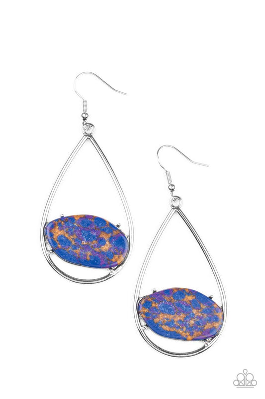 Tropical Terrazzo - Multi Earrings - Paparazzi Accessories