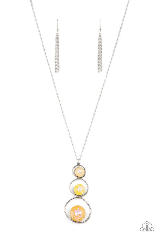 Paparazzi Necklace ~ Celestial Courtier - Yellow