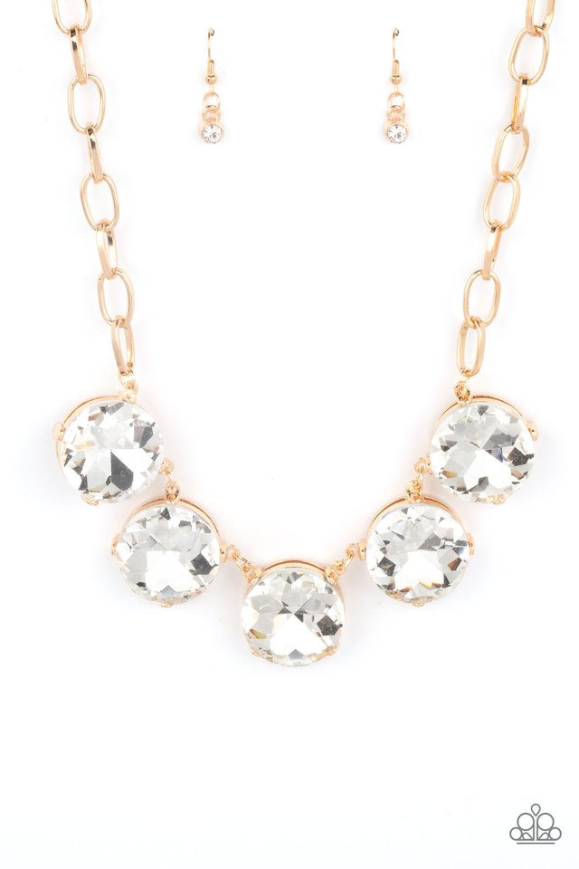 Paparazzi Necklace ~ Limelight Luxury - Gold