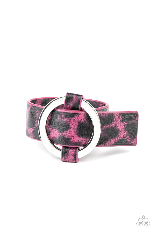 Jungle Cat Couture - Pink Wrap Bracelet