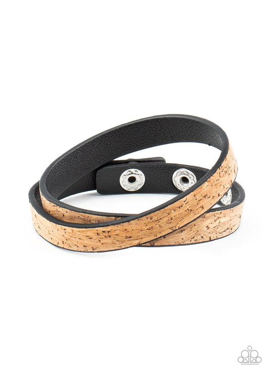 Space Warp - brown - Paparazzi bracelet